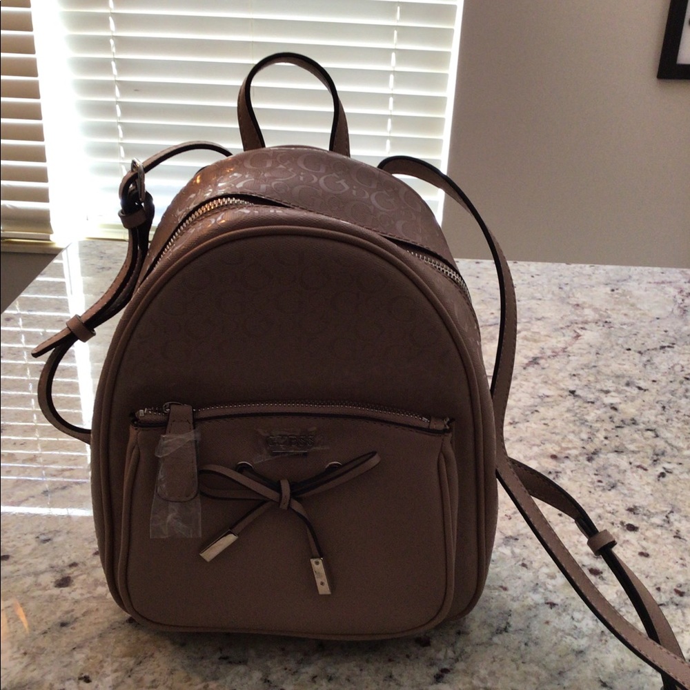 Pink Guess Backpack